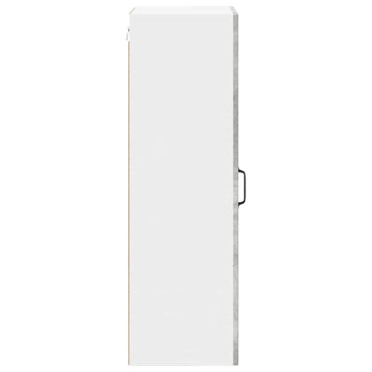 Кухненски шкаф Циментено сиво 40 x 31 x 100 см Инженерно дърво