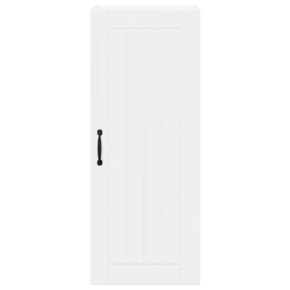 Кухненски шкаф Лъскаво бяло 40 x 31 x 100 см Инженерно дърво