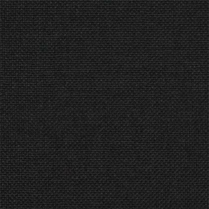 Леглова рамка с тапицирана гръбна част Черно 200 x 200 cm