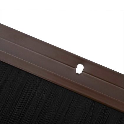 Запечатващи четки за врата с винтово закрепване 12 pcs Кафяво