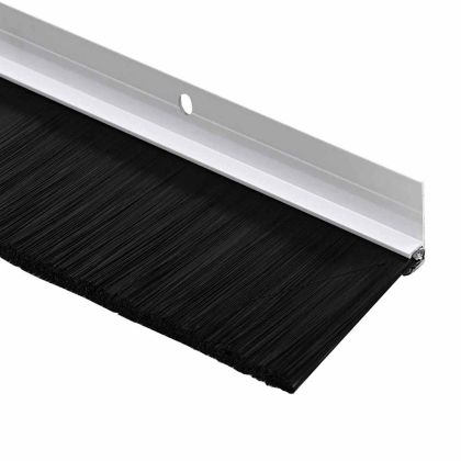 Запечатващи четки за врата с винтово закрепване 6 pcs Бяло