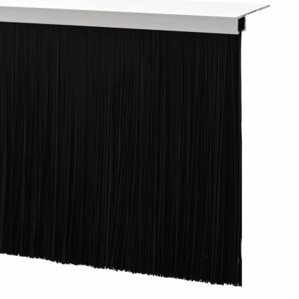 Запечатващи четки за врата с винтово закрепване 12 pcs Бяло