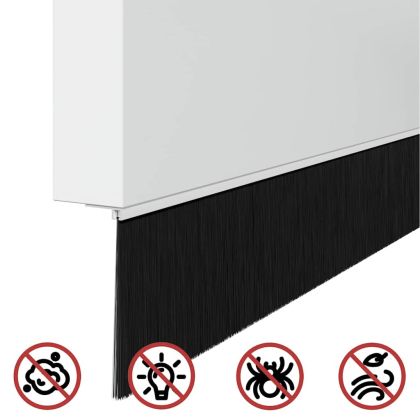 Запечатващи четки за врата с винтово закрепване 12 pcs Бяло