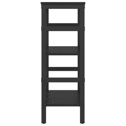 Рафт за книги Черния дъб 60 х 29,5 х 81 см Инженерно дърво