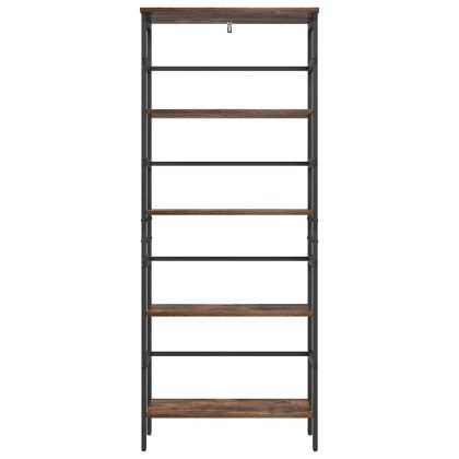 Рафт за книги Димян дъб 60 х 29,5 х 149 см Инженерно дърво