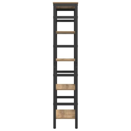 Рафт за книги Дъб 60 х 29,5 х 149 см Инженерно дърво