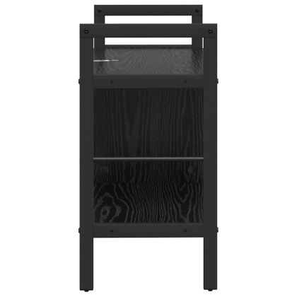 Рафт за книги Черния дъб 75 x 30 x 58,5 см Инженерно дърво