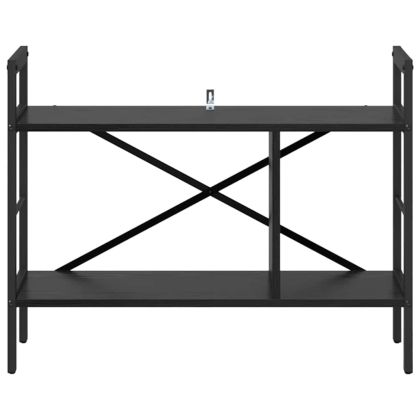 Рафт за книги Черния дъб 75 x 30 x 58,5 см Инженерно дърво