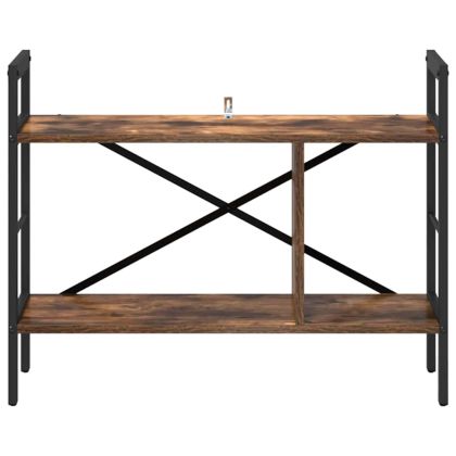 Рафт за книги Димян дъб 75 x 30 x 58,5 см Инженерно дърво