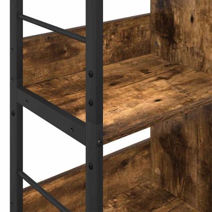 Рафт за книги Димян дъб 82 x 32 x 144,5 см Инженерно дърво