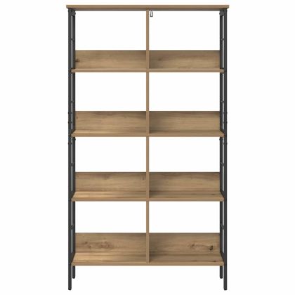 Рафт за книги Дъб 82 x 32 x 144,5 см Инженерно дърво