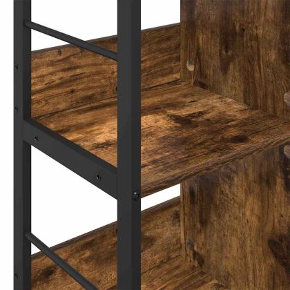 Рафт за книги Димян дъб 102 x 32 x 72,5 см Инженерно дърво