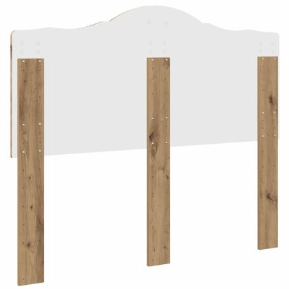 Облегалка за глава с таблото Дъб 120 cm Инженерно дърво