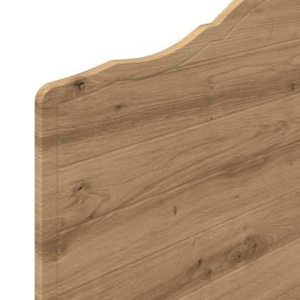 Облегалка за глава с таблото Дъб 90 cm Инженерно дърво