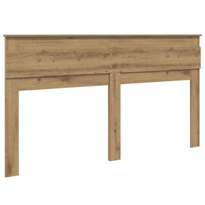 Облегалка за глава с таблото Дъб 180 cm Инженерно дърво