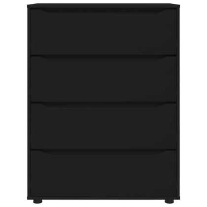 Шкафове за съхранение 2 pcs Черно 80 x 48 x 105 см