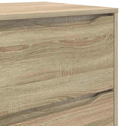 Шкафове за съхранение 2 pcs Сонома дъб 80 x 48 x 105 см