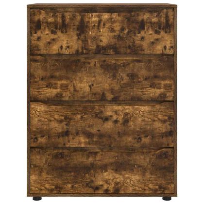 Шкафове за съхранение 2 pcs Димян дъб 80 x 48 x 105 см