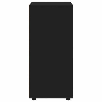 Шкафове за съхранение 2 pcs Черно 60 x 48 x 105 см