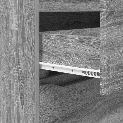 Шкафове за съхранение 2 pcs Сив Сонома 60 x 48 x 105 см