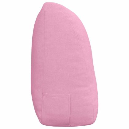 Възглавница за гръб Розово 120 x 24 x 50 см текстил