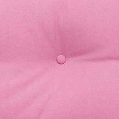 Възглавница за гръб Розово 120 x 24 x 50 см текстил