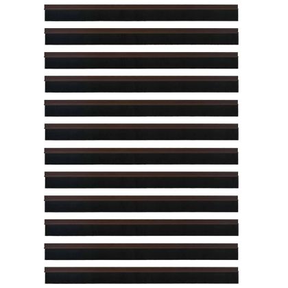 Самозалепващи се четки за уплътняване на врати 12 pcs Кафяво