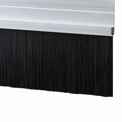 Самозалепващи се четки за уплътняване на врати 2 pcs Сребрист