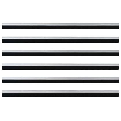 Самозалепващи се четки за уплътняване на врати 6 pcs Сребрист