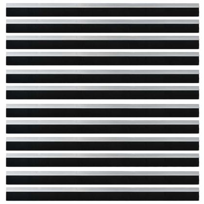 Самозалепващи се четки за уплътняване на врати 12 pcs Сребрист