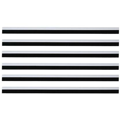 Самозалепващи се четки за уплътняване на врати 6 pcs Бяло