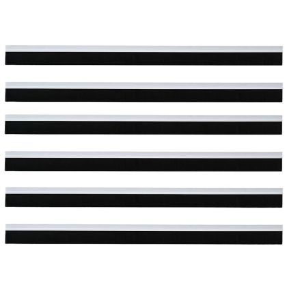 Самозалепващи се четки за уплътняване на врати 6 pcs Бяло