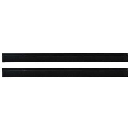 Самозалепващи се четки за уплътняване на врати 2 pcs Черно