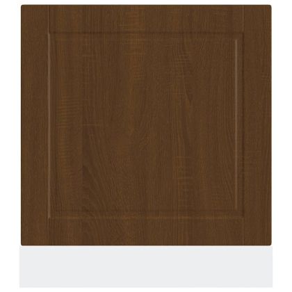 Панел за съдомиялна машина, Porto, кафяв дъб, инженерно дърво