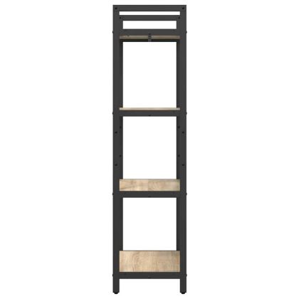 Рафт за книги Сонома дъб 56 x 34 x 133,5 см Инженерно дърво