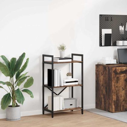 Рафт за книги Димян дъб 56 x 34 x 96 см Инженерно дърво