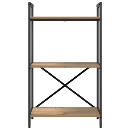Рафт за книги Дъб 56 x 34 x 96 см Инженерно дърво