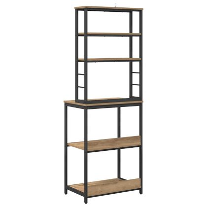 Кухненски рафт Дъб 60 x 40 x 168 см Инженерно дърво