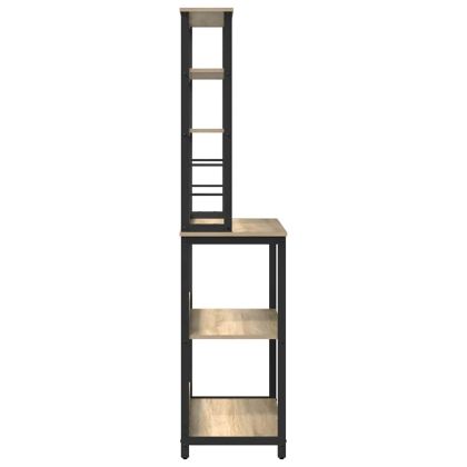 Кухненски рафт Сонома дъб 80 x 40 x 168 см Инженерно дърво