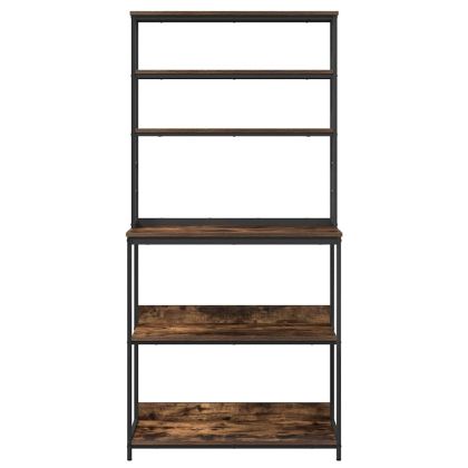 Кухненски рафт Димян дъб 80 x 40 x 168 см Инженерно дърво