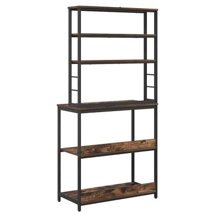 Кухненски рафт Димян дъб 80 x 40 x 168 см Инженерно дърво