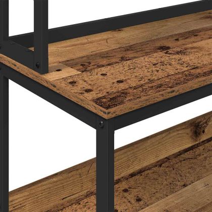 Кухненски рафт Старо дърво 80 x 40 x 168 см Инженерно дърво