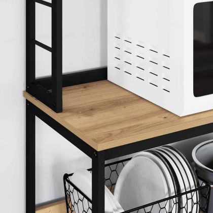 Кухненски рафт Дъб 80 x 40 x 168 см Инженерно дърво