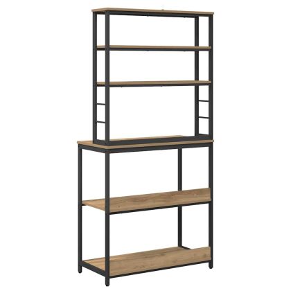 Кухненски рафт Дъб 80 x 40 x 168 см Инженерно дърво