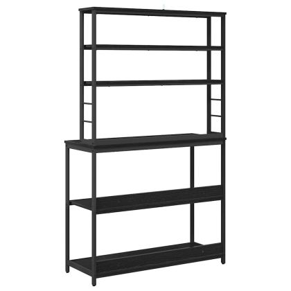 Кухненски рафт Черния дъб 100 x 40 x 168 см Инженерно дърво