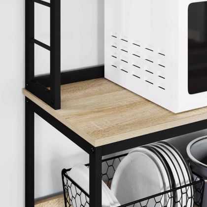 Кухненски рафт Сонома дъб 100 x 40 x 168 см Инженерно дърво