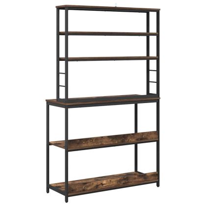 Кухненски рафт Димян дъб 100 x 40 x 168 см Инженерно дърво