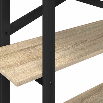 Рафт за книги Сонома дъб 100 x 33,5 x 102 см Инженерно дърво