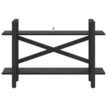 Рафт за книги Черния дъб 100 x 33,5 x 64 см Инженерно дърво