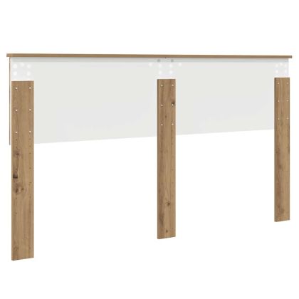 Облегалка за глава с таблото Дъб 160 cm Инженерно дърво